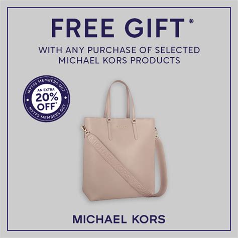 michael kors perfume free gift